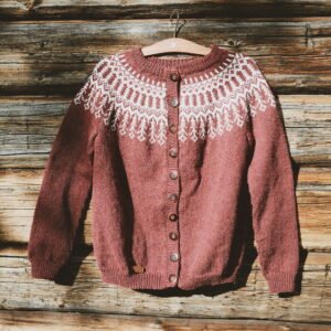 Toddlers Button-Up Knitted Cardigan