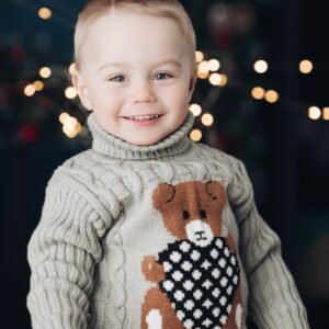 Boys Fine Knit Winter Sweater
